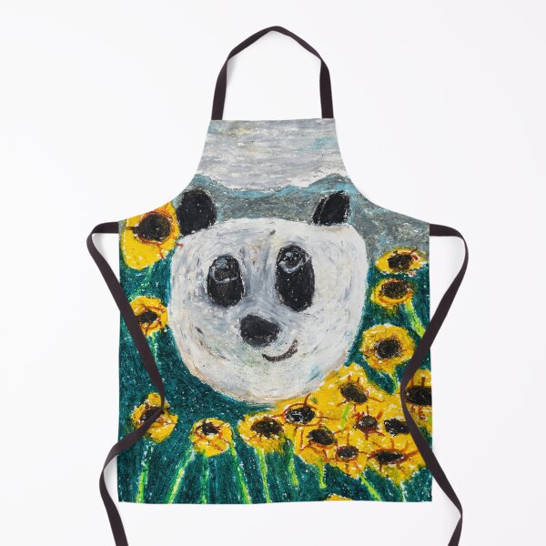 Item preview, Panda in the sunflowers designed and sold by ted4crows.