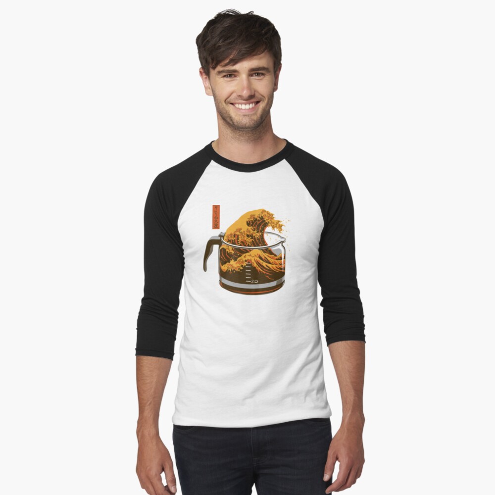 Item preview, Baseball ¾ Sleeve T-Shirt designed and sold by Gloopz.