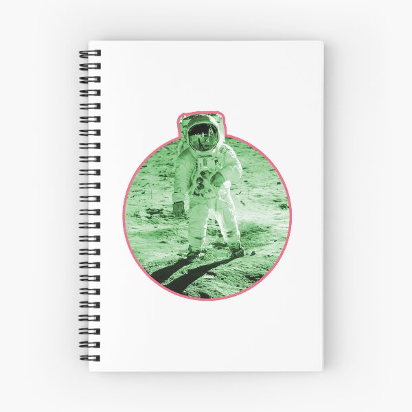 Item preview, Nasa Moon Photo of Buzz Aldrin - Green Edition of Apollo Moon Landing designed and sold by AlanPhotoArt.