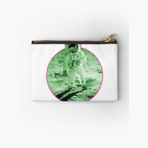 Item preview, Nasa Moon Photo of Buzz Aldrin - Green Edition of Apollo Moon Landing designed and sold by AlanPhotoArt.