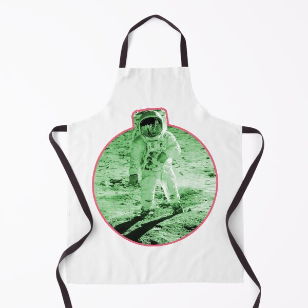 Item preview, Nasa Moon Photo of Buzz Aldrin - Green Edition of Apollo Moon Landing designed and sold by AlanPhotoArt.