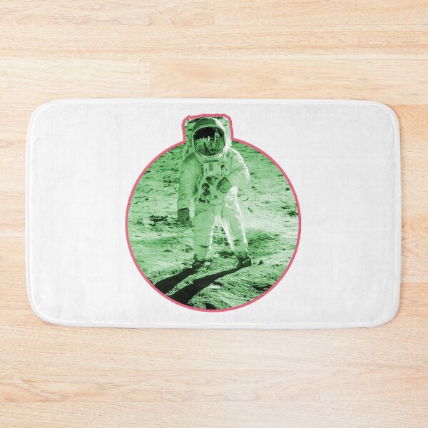 Item preview, Nasa Moon Photo of Buzz Aldrin - Green Edition of Apollo Moon Landing designed and sold by AlanPhotoArt.