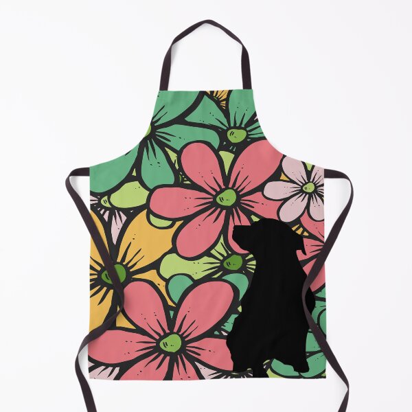 Item preview, Dog shadow surrounded but flower power designed and sold by bizbostudio.