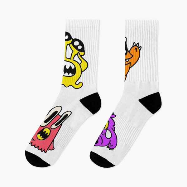 Item preview, 4 pieces cute little monsters no. 4 designed and sold by Sticker-Palace-.