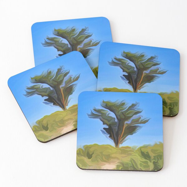 Item preview, Abstract Tree on a Hill designed and sold by bertsworks300.