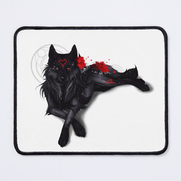 Item preview, Black Zidika Wolf Sticker,T-Shirt designed and sold by New hope Karnel.