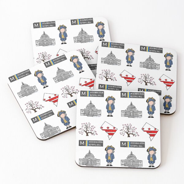 Item preview, Washington DC symbols collection designed and sold by abbydoodles99.