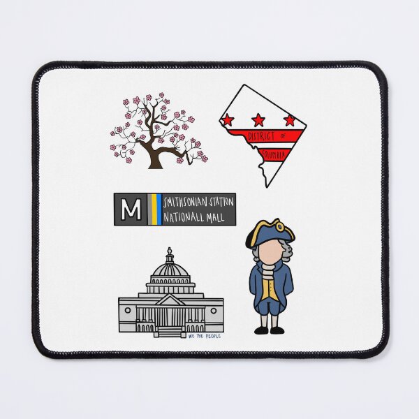 Item preview, Washington DC symbols collection designed and sold by abbydoodles99.
