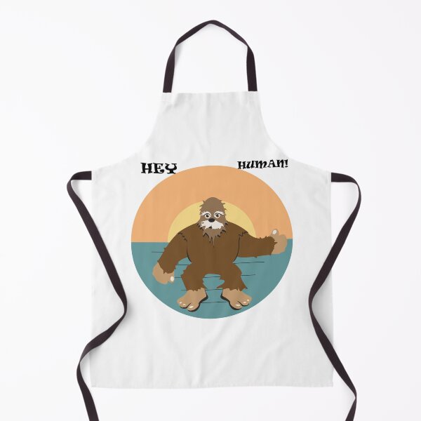 Item preview, Big foot hey human shirts for men, big foot hey human hats, big foot hey human stickers, big foot hey human o'clock, big foot hey human masks, big foot hey human phone cases designed and sold by Poussyarts.