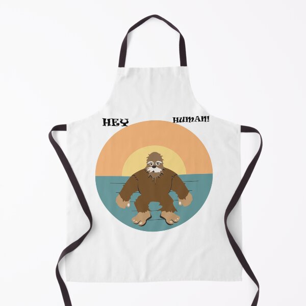 Item preview, Big foot hey human shirts for men, big foot hey human hats, big foot hey human stickers, big foot hey human o'clock, big foot hey human masks, big foot hey human phone cases designed and sold by Poussyarts.