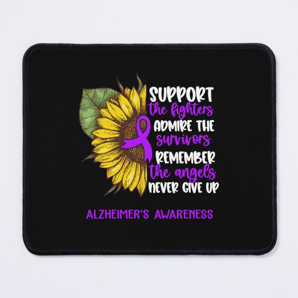 Item preview, Alzheimer's Awareness - Support the Fighters Admire the Survivors Remember the Angels Never Give Up designed and sold by whlrcheryl.