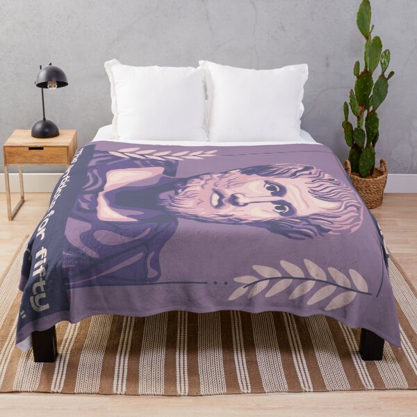 Item preview, Aristotle Portrait and Quote designed and sold by Unhinged Heather.