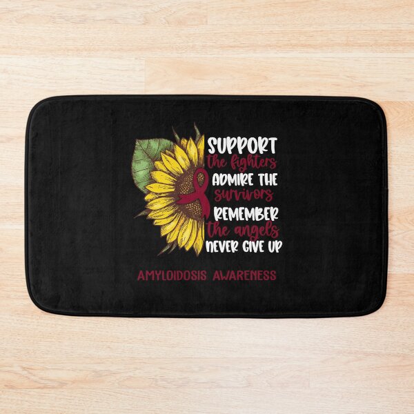 Item preview, Amyloidosis Awareness - Support the Fighters Admire the Survivors Remember the Angels Never Give Up designed and sold by whlrcheryl.