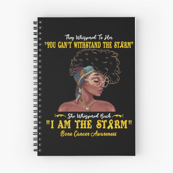 Item preview, I Am The Storm Bone Cancer Awareness designed and sold by Gillosina.