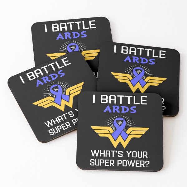 Item preview, I Battle ARDS What's Your Super Power Support ARDS Warrior Gifts  designed and sold by Sabfit.