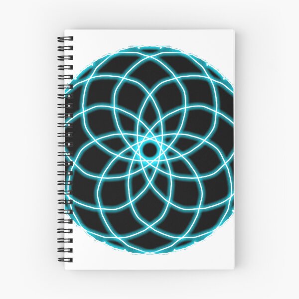 Item preview, glowing blue mandala designed and sold by eevee135.