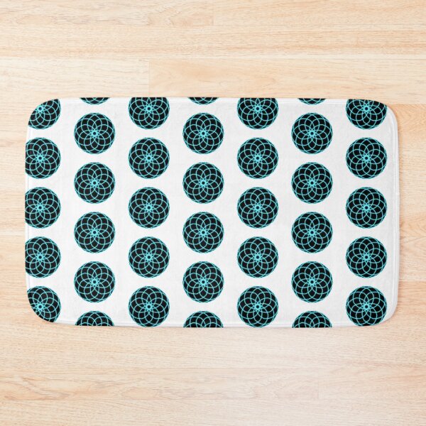 Item preview, glowing blue mandala designed and sold by eevee135.