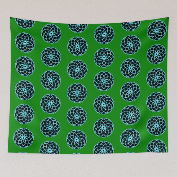 Item preview, glowing blue mandala designed and sold by eevee135.