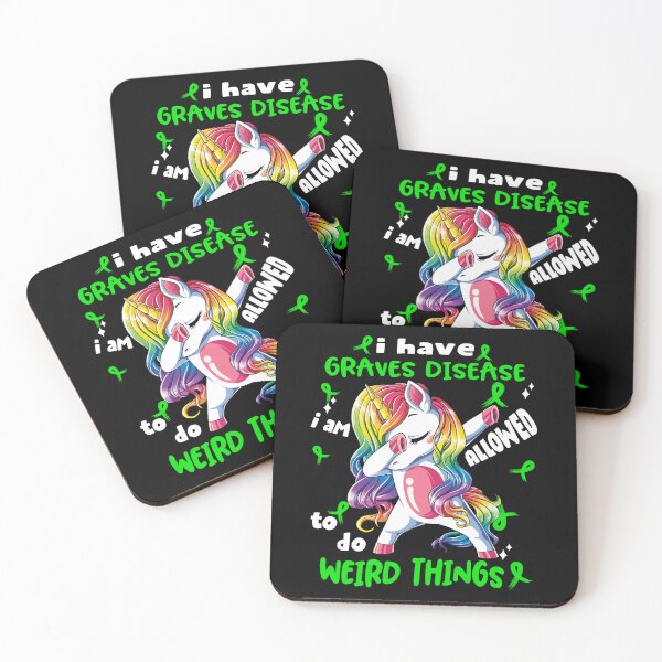 Item preview, Graves Disease Awareness Funny I have Graves Disease i'm allowed to do Weird Things! designed and sold by JanetShop809.
