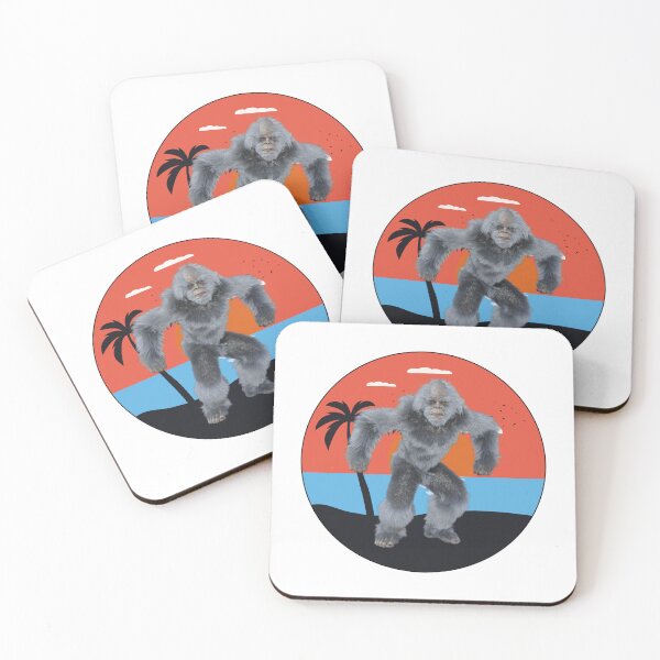 Item preview, Big foot shirts for men, big foot hats, big foot stickers, big foot o'clock, big foot masks, big foot phone cases, big foot shower curtain, big foot mats  designed and sold by Poussyarts.