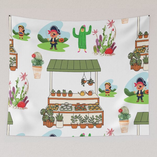 Item preview, Bunny Ears Cactus designed and sold by JOY STORE 45.