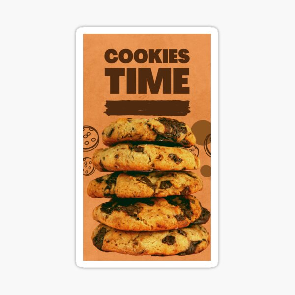 Cookies Time Sticker