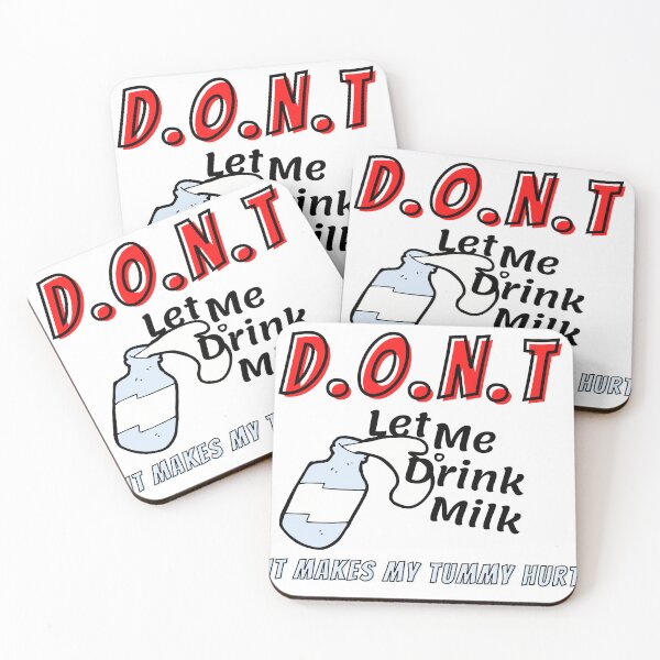 Item preview, Dont let me drink milk it makes my tummy hurt shirt designed and sold by Rolmani-shop.