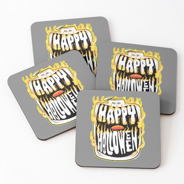 Item preview, Happy Halloween Grin from the Marshmellow Man by eShirtLabs designed and sold by eShirtLabs.