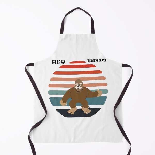 Item preview, Big foot hey human shirts for men, big foot hey human hats, big foot hey human stickers, big foot hey human o'clock, big foot hey human masks, big foot hey human phone cases designed and sold by Poussyarts.
