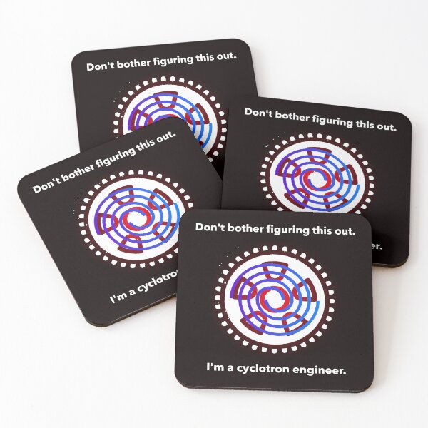 Item preview, Cyclotron Engineer's spiral art designed and sold by TeesbyRXDude.