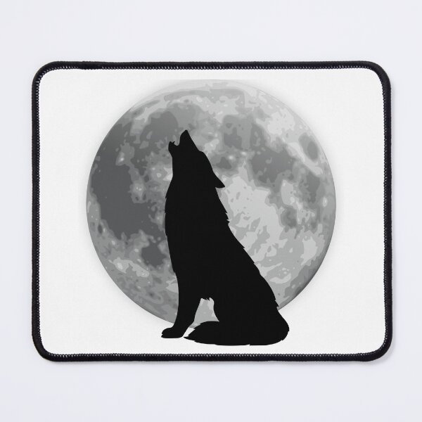 Item preview, New Trendy Wolf, Zidika Art Pattern, Gray Wolf Design- designed and sold by bartdesigner.