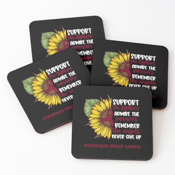 Item preview, Antiphospholipid Syndrome Awareness - Support the Fighters Admire the Survivors Remember the Angels Never Give Up designed and sold by whlrcheryl.