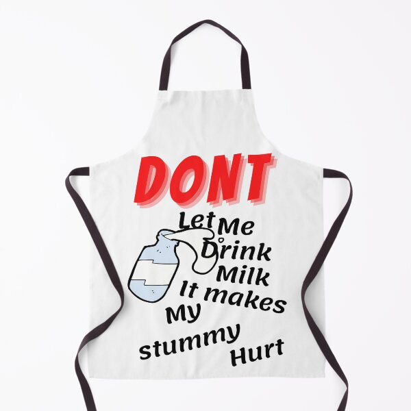 Item preview, Dont let me drink milk it makes my tummy hurt  designed and sold by Rolmani-shop.