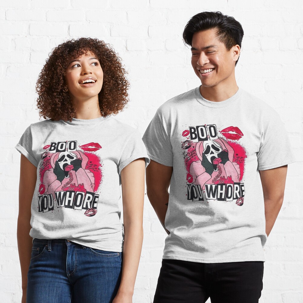 Halloween Ghost Face T-Shirt