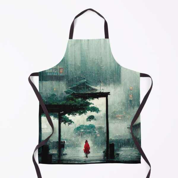 Item preview, A rainy and Moody day somewhere in Japan (lofi) No. 6 designed and sold by WolfPack-Art.