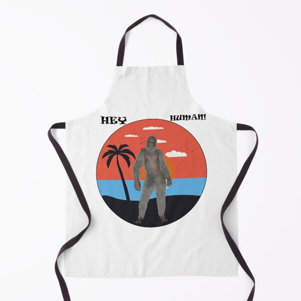 Item preview, Big foot hey human shirts for men, big foot hey human hats, big foot hey human stickers, big foot hey human o'clock, big foot hey human masks, big foot hey human phone cases designed and sold by Poussyarts.