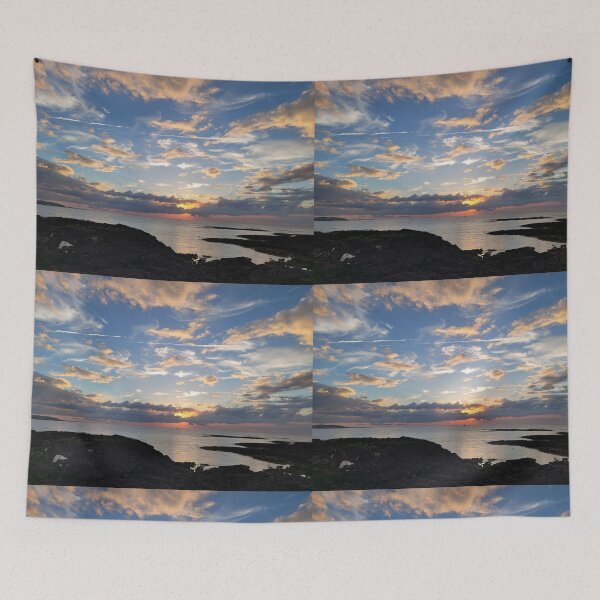 Item preview, A stunning sunset at Gimnyeong Beach in Jeju, South Korea designed and sold by human8891.