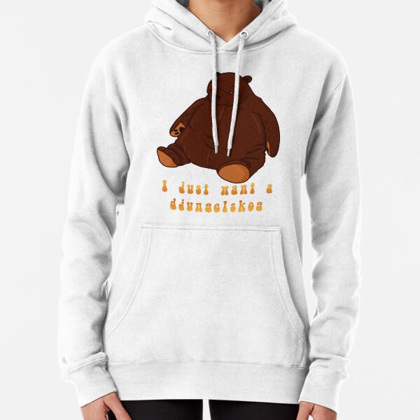 Item preview, I Just Want a Djungelskog Ikea Bear Cartoon designed and sold by ellabirch.