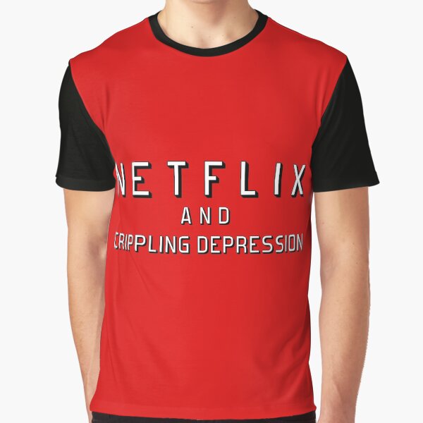 Artikel-Vorschau von Netflix und Verkrüppelnde Depression, designt und verkauft von itsabbeyhere.