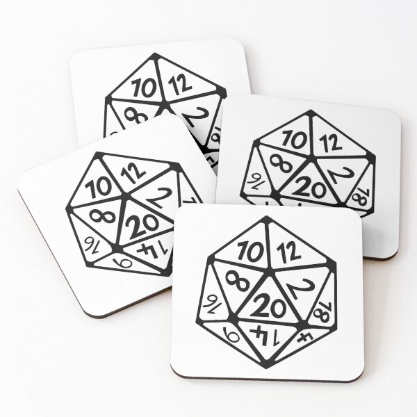 Aperçu de l'œuvre dé à 20 faces d20 créée et vendue par Violets-Designs.