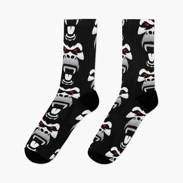 Item preview, Gorilla with red eyes angry face designed and sold by Nambaro.