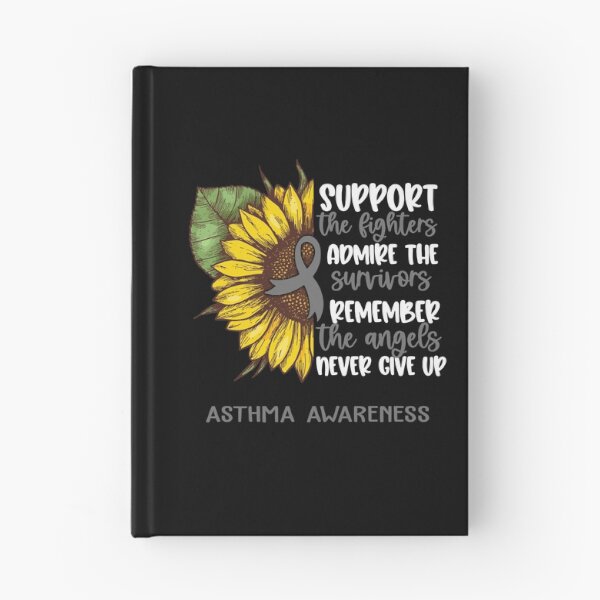 Item preview, Asthma Awareness - Support the Fighters Admire the Survivors Remember the Angels Never Give Up designed and sold by whlrcheryl.