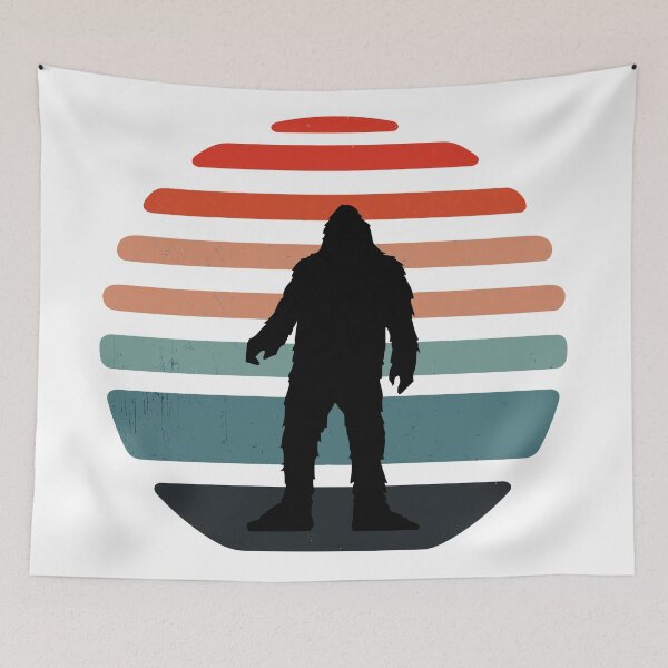 Item preview, Big foot shirts for men, big foot hats, big foot stickers, big foot o'clock, big foot masks, big foot phone cases, big foot shower curtain, big foot mats  designed and sold by Poussyarts.