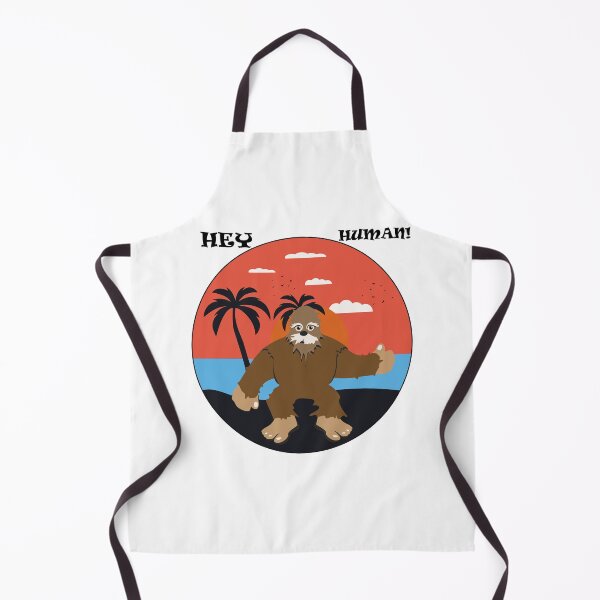 Item preview, Big foot hey human shirts for men, big foot hey human hats, big foot hey human stickers, big foot hey human o'clock, big foot hey human masks, big foot hey human phone cases designed and sold by Poussyarts.