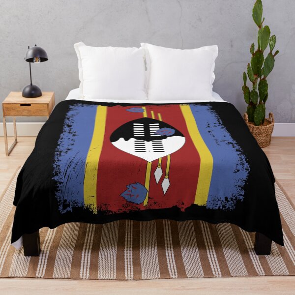 Item preview, Swaziland Flag Distressed designed and sold by rafaeltto.