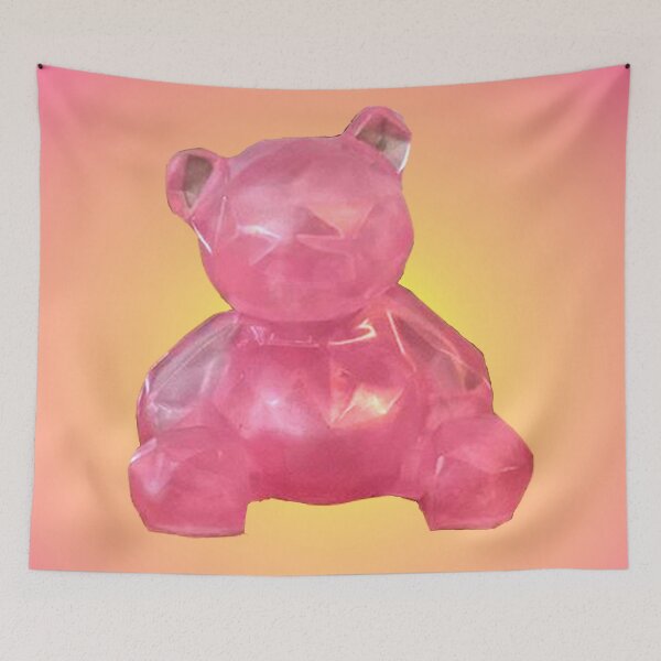 Item preview, Pink Resin Teddy Bear designed and sold by eevee135.