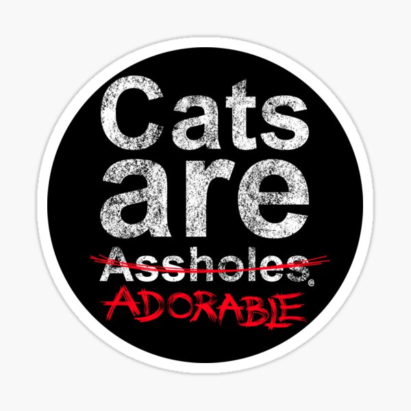 Cats Ass Stickers Redbubble - athro empire roblox