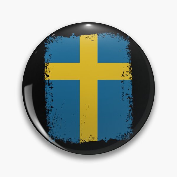 Artikelvorschau, Sweden Flag Distressed entworfen und verkauft von rafaeltto.