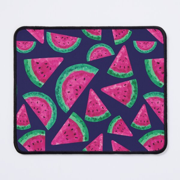 Item preview, Navy Painterly Watermelons designed and sold by Redhillcreative.