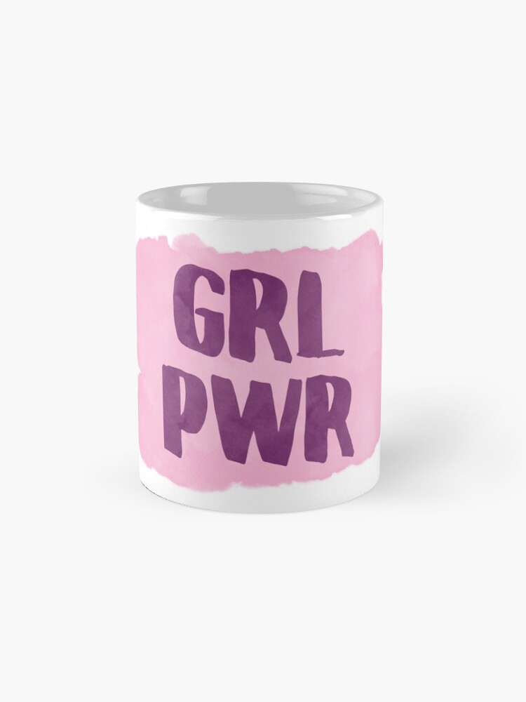 Alternative Ansicht von GRL PWR Kaffeebecher
